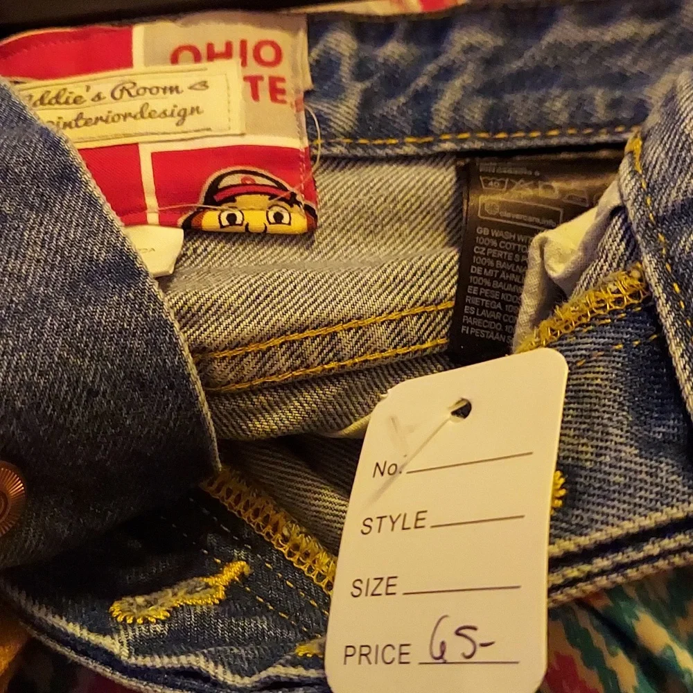 Women's Addie's Room Ohio State denim skirt - Picture 8 of 8
